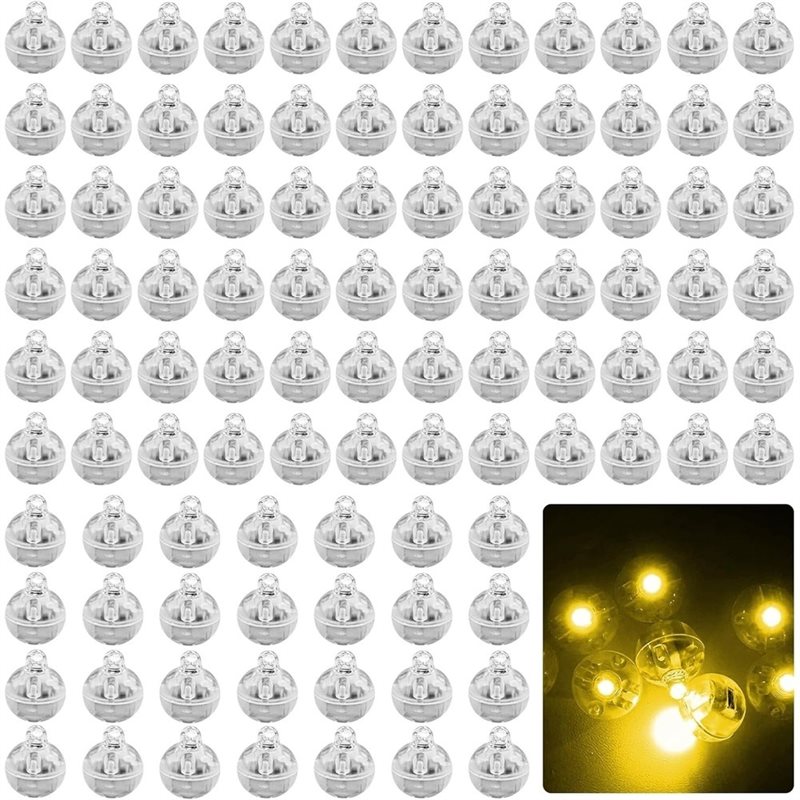 Led Balloon Light - ABLN-ชุดไฟลูกโป่ง 100 ชิ้น, ไฟ LED ขนาดเล็กสำหรับลูกโป่ง,