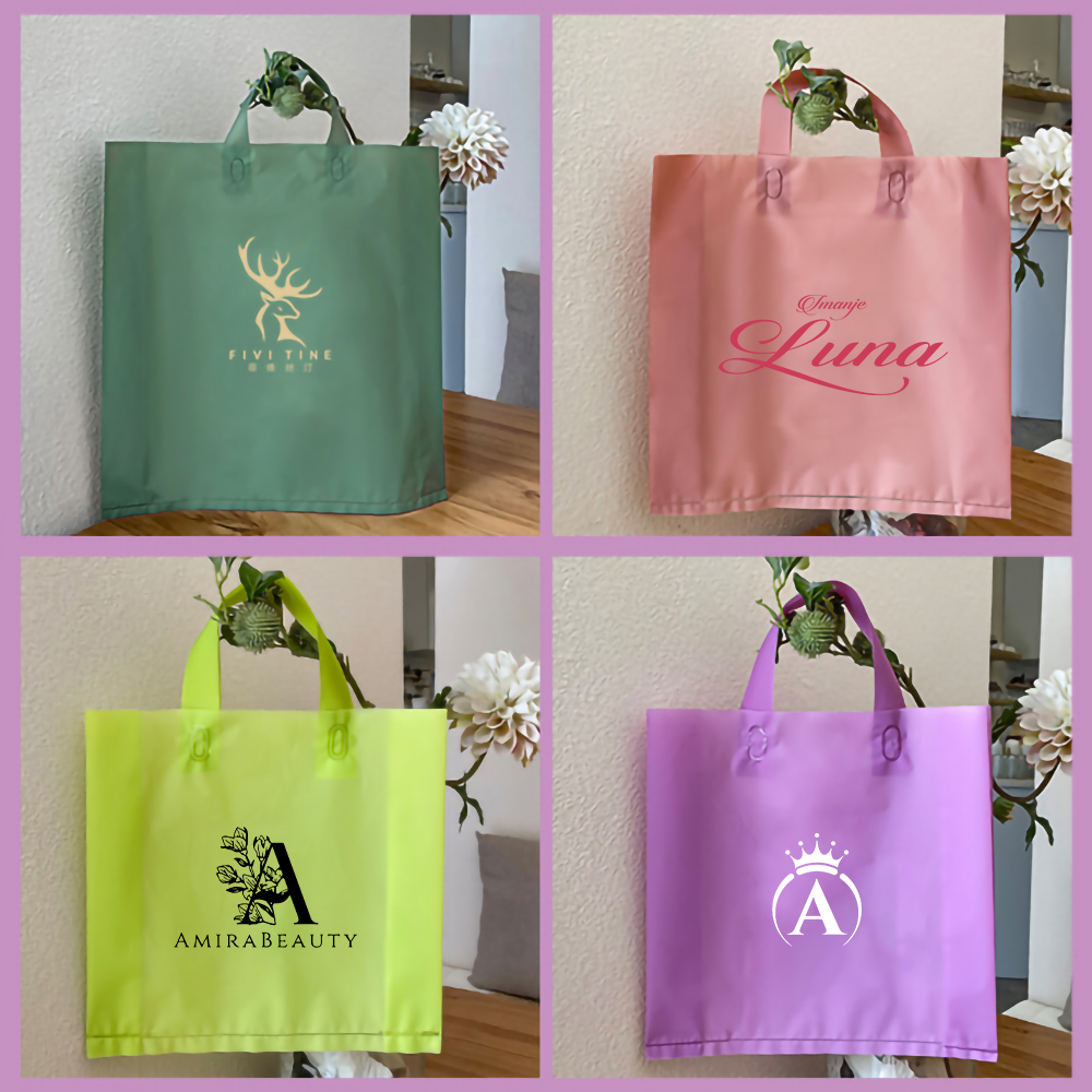 ถุงช้อปปิ้งโปร่งแสงพร้อมที่จับ - Event Party Shop บทวิจารณ์และราคา