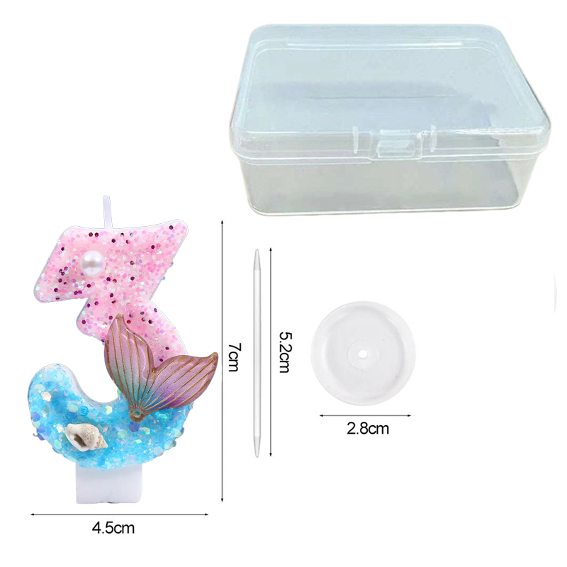 เทียนวันเกิดดิจิตอลสีน้ำเงินไล - Event Supplies บทวิจารณ์และราคา