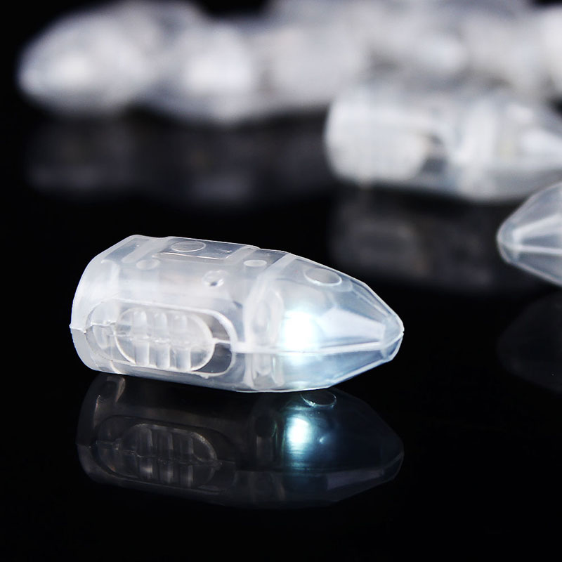 50Pcs LED Mini LEDแสงสีขาวLED  - Led Balloon Light บทวิจารณ์และราคา