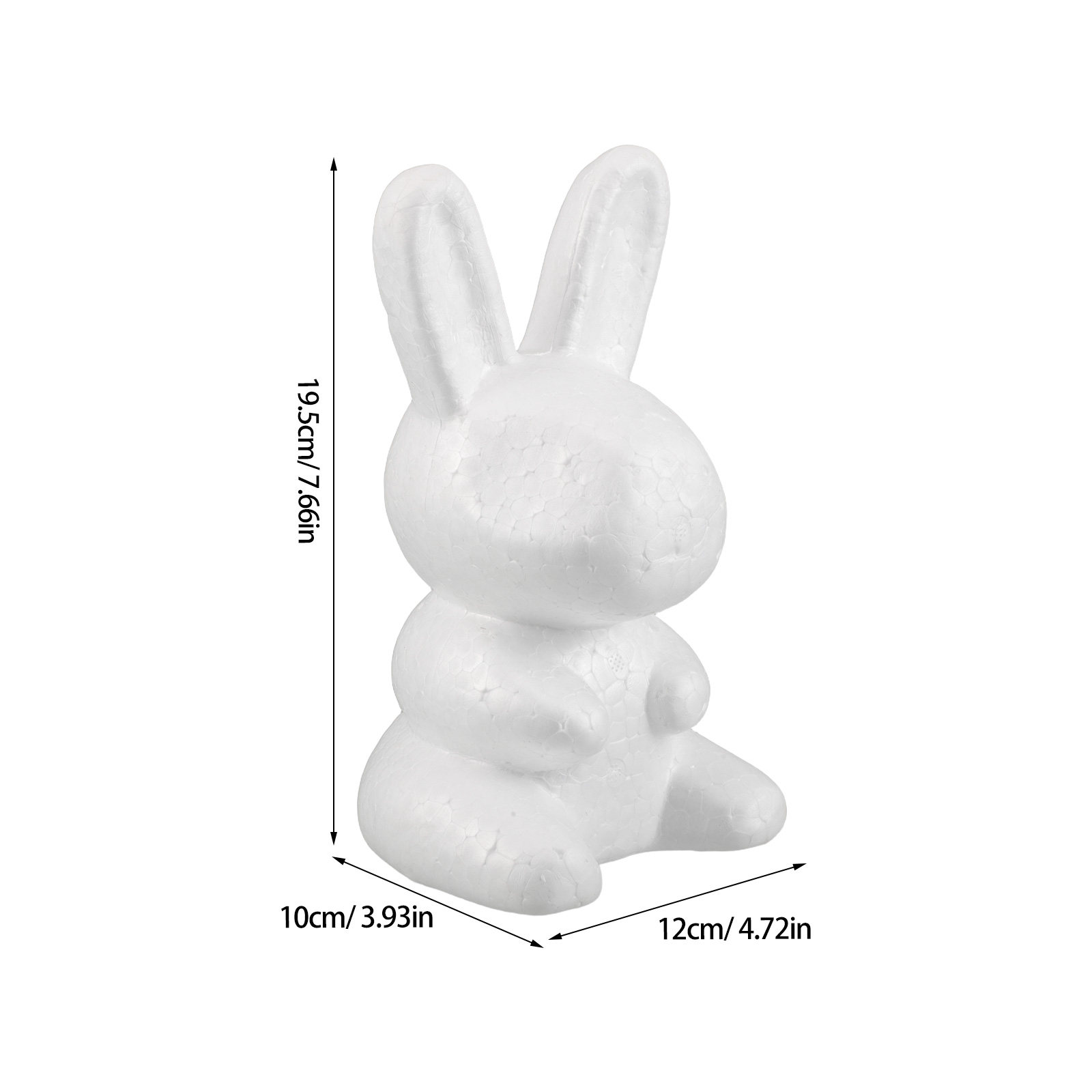 โมเดลกระต่ายโฟม 3 ชิ้น สีขาว ส - Event Supplies บทวิจารณ์และราคา