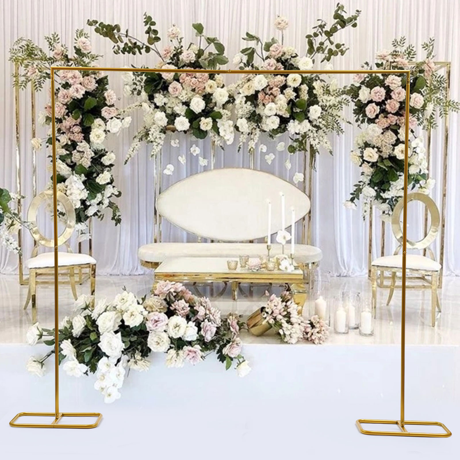 2.1x2 m/79x83 นิ้วทองจัดงานแต่ - Balloon Arch Kit บทวิจารณ์และราคา