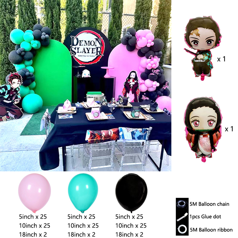 ชุดตกแต่งซุ้มลูกโป่งอนิเมะดาบพ - Balloon Arch Kit บทวิจารณ์และราคา