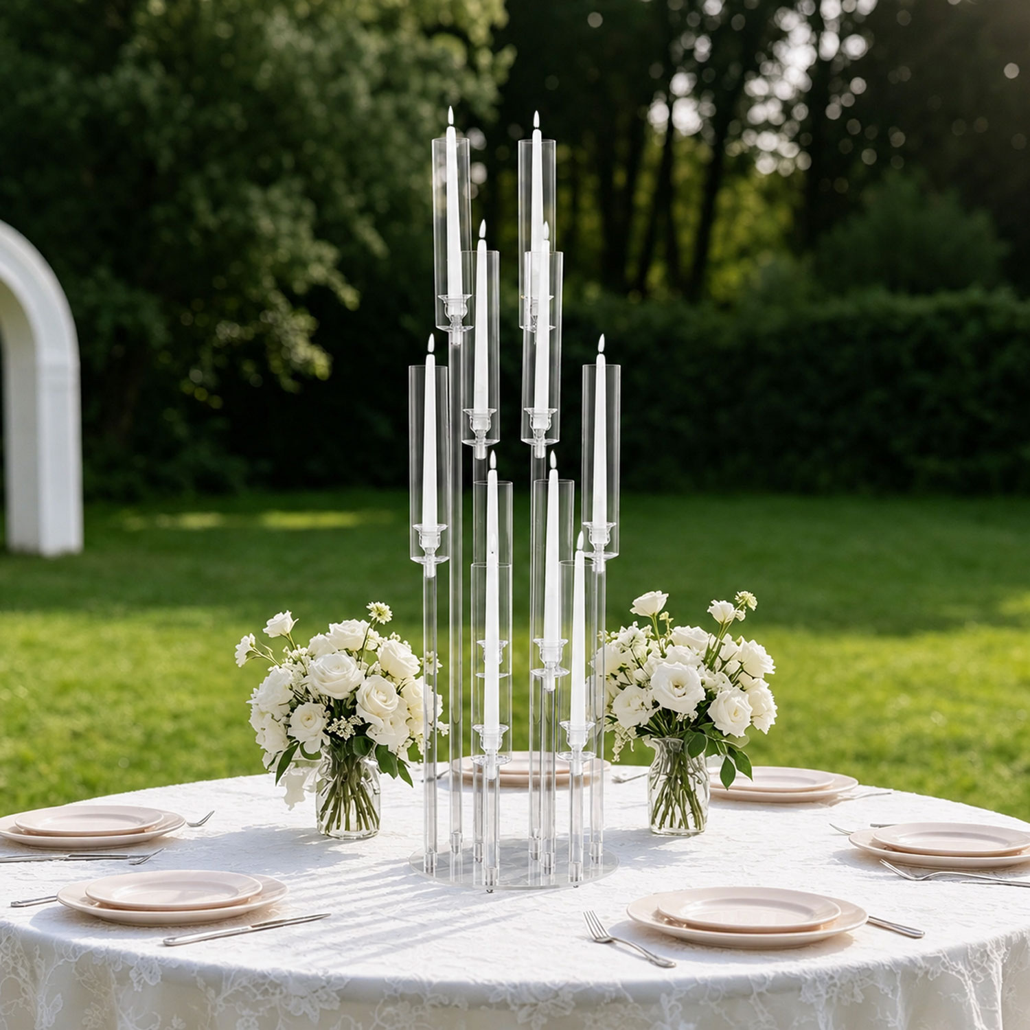 เชิงเทียนอะคริลิค 10 แขน สูง 3 - Centerpiece Stick บทวิจารณ์และราคา