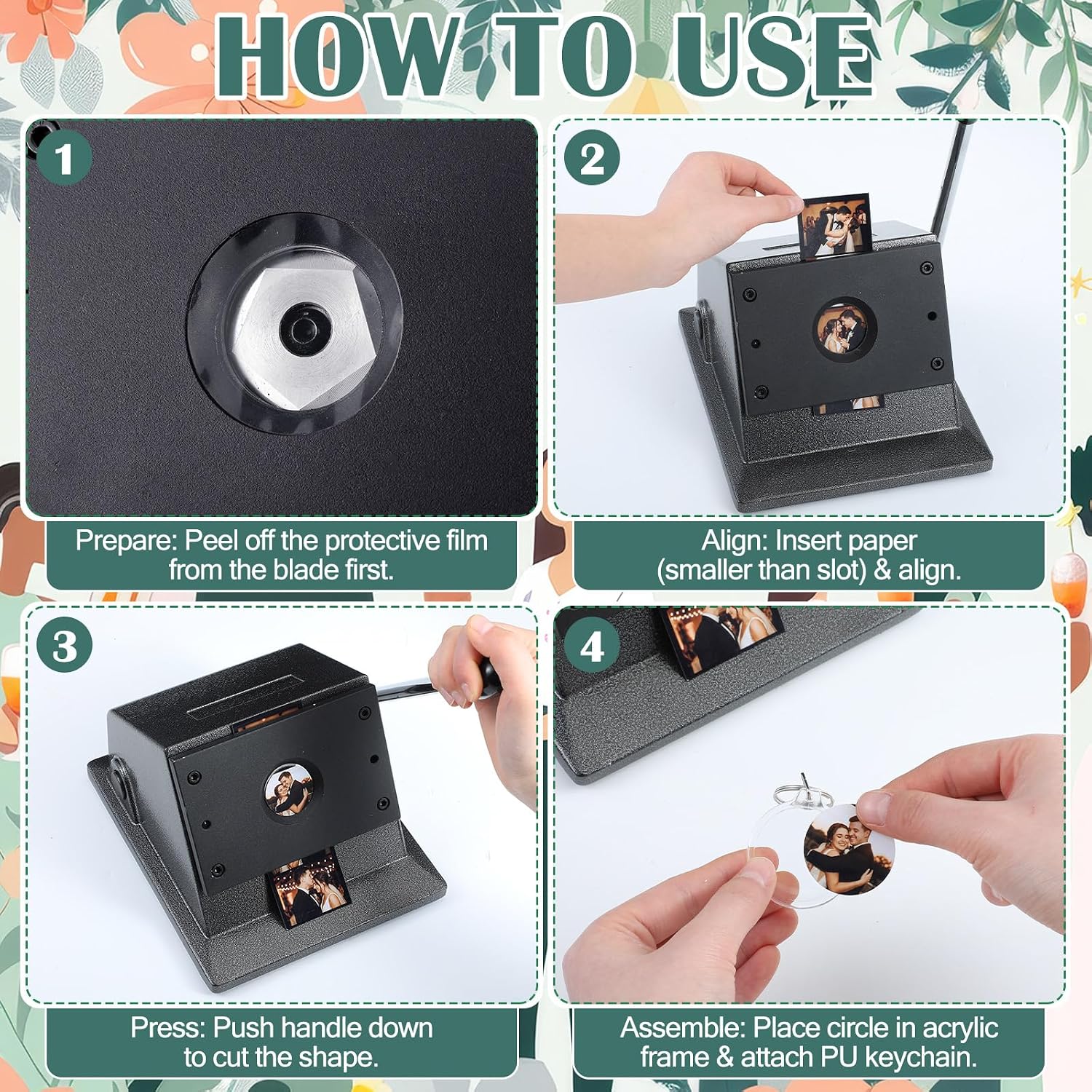 ชุดอุปกรณ์ทำพวงกุญแจรูปถ่าย 61 - Photo Booth Frame บทวิจารณ์และราคา