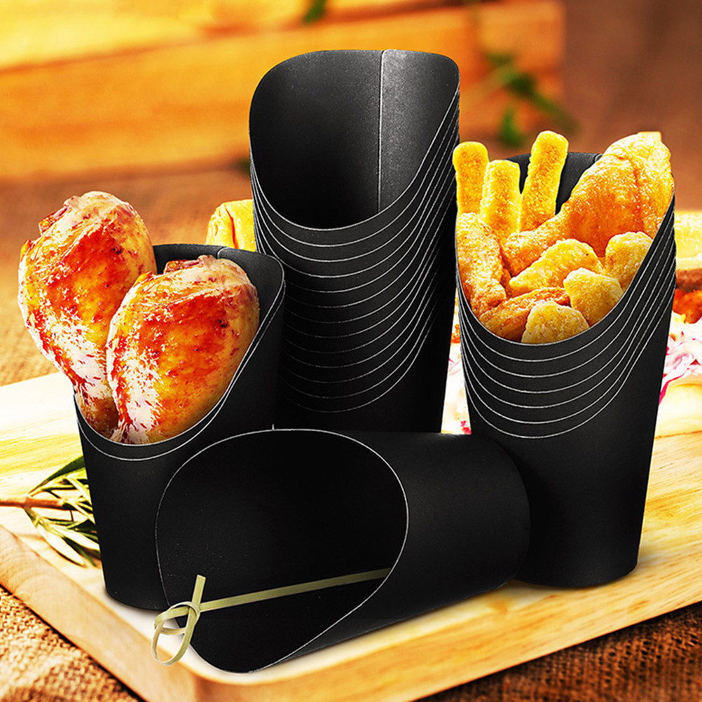 ถ้วยกระดาษคราฟท์สำหรับใส่เฟรนช - Plastic Cup 50Pcs บทวิจารณ์และราคา