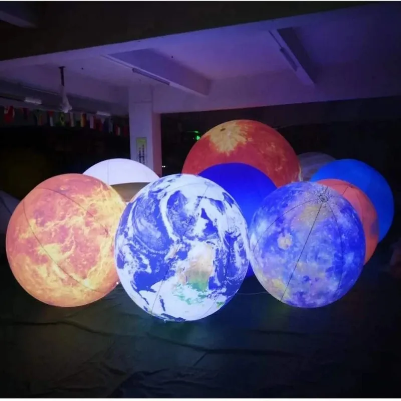 Giant Inflatable Blue Moon Bal - Led Balloon Light บทวิจารณ์และราคา