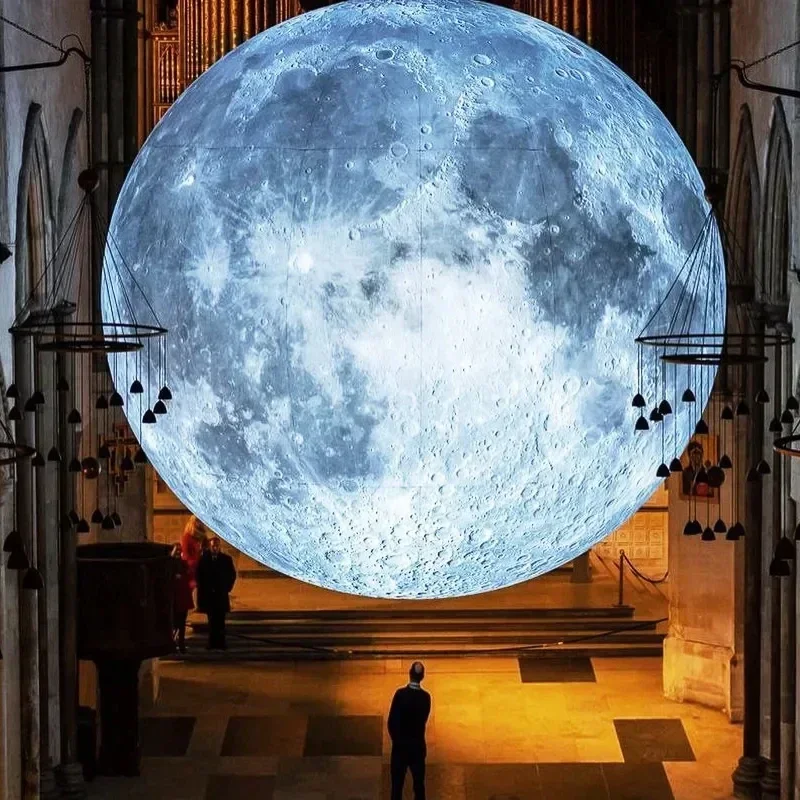 Giant Inflatable Blue Moon Bal - Led Balloon Light บทวิจารณ์และราคา
