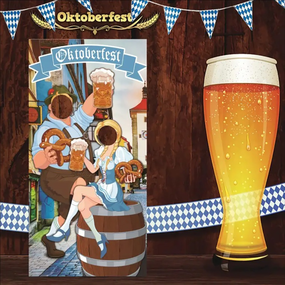 1 PC 1.8x0.9 M ไวนิล Oktoberfe - Photo Booth Frame บทวิจารณ์และราคา