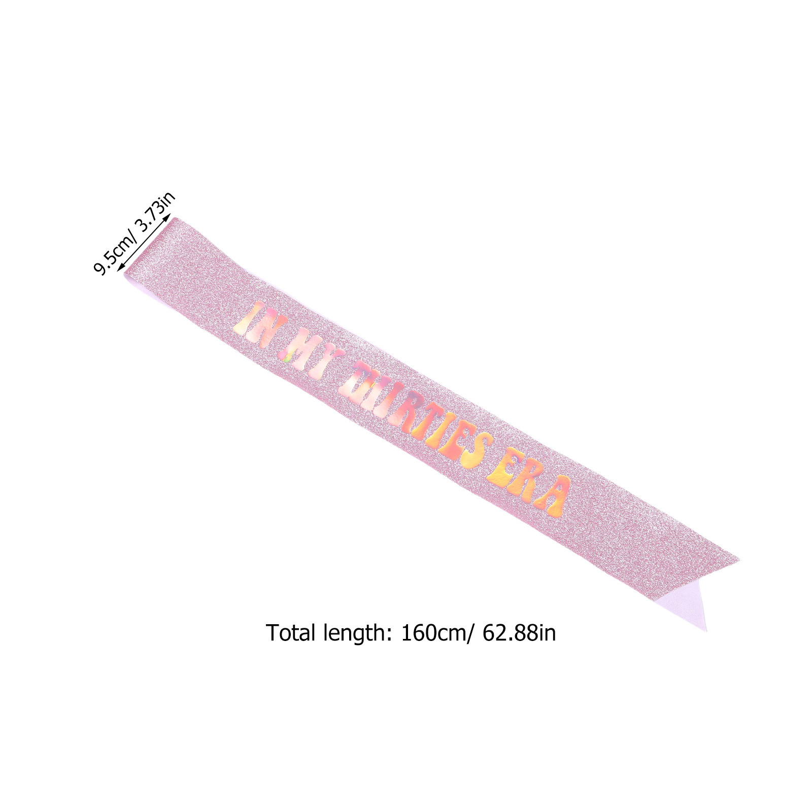 สายสะพายวันเกิดสำหรับผู้หญิงใน - Birthday Sash Glitter บทวิจารณ์และราคา